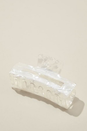 Cotton On Amber Hair Claw Women's Hair Accessories White | KzhsVCWKRLx