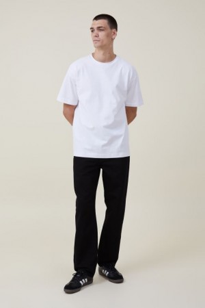Cotton On Baggy Men's Jeans Black | 9qOtC8YSTo0