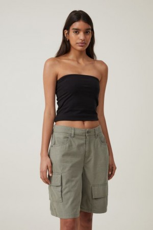 Cotton On Baggy Utility Women's Shorts Woodland | L0Kk5avxxEs