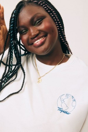 Cotton On Born This Way Foundation Women's T Shirts White | nyQlyP4R9Mi