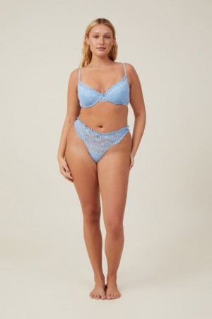 Cotton On Butterfly Lace Brief Women's Thong Dream | yTdt9dYlJXw