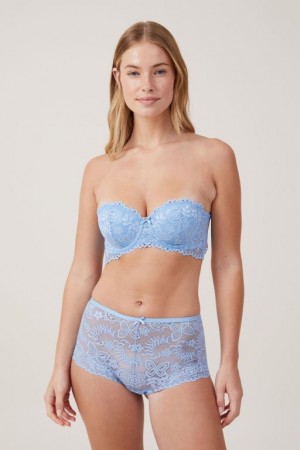 Cotton On Butterfly Lace Strapless Push Up2 Women's Bras Dream | SEKu1TtRmRa