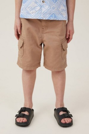 Cotton On Cargo Boys' Shorts Brown | 4oQALp1zg1G
