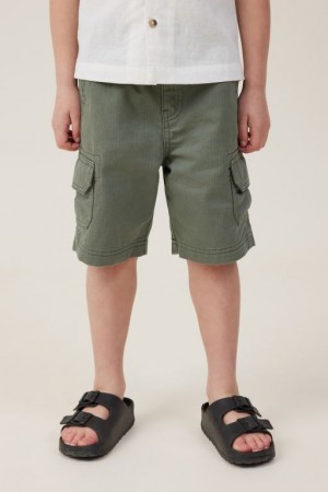 Cotton On Cargo Boys' Shorts Green | b77weEQGS5h