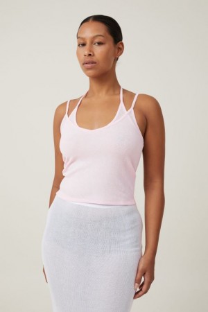 Cotton On Chloe Multi Strap Women's Cami Purple | lKR7ks8orot
