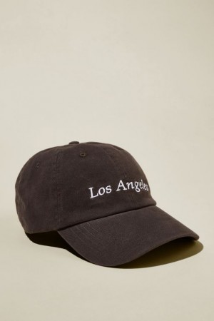 Cotton On Classic Dad Women's Hats Grey | zcSnyVNSpJn