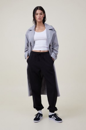 Cotton On Classic Track Women's Pants Black | 1fWblU2U4v3