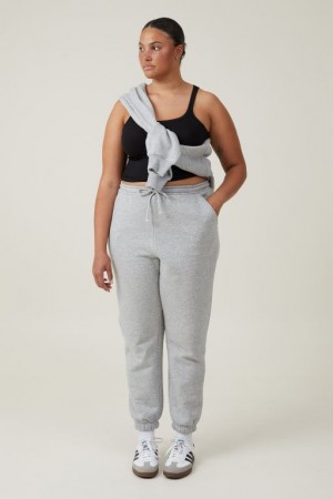 Cotton On Classic Track Women's Track Pants Grey | vxYAgF2TA15