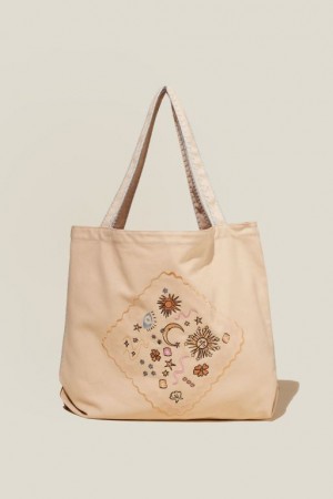 Cotton On Dakota Oversized Tote Women's Bags Orange | Z72Jzfg3Nwz