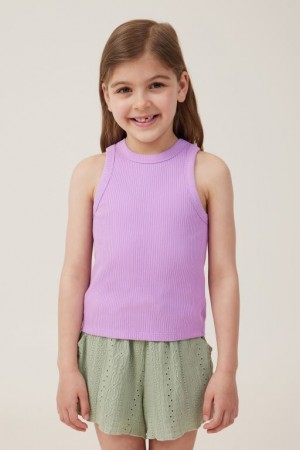 Cotton On Eleanor Girls' T Shirts Lavender | Q36P6ZOIuYc