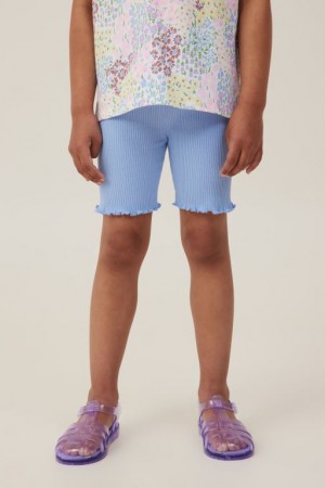 Cotton On Hailey Bike Girls' Shorts Blue | JUvGfcbFOmo