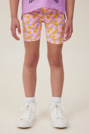 Cotton On Hailey Bike Girls' Shorts Light Yellow | JUtWDVrjTD3