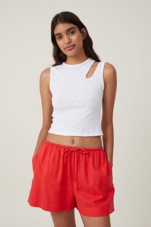 Cotton On Haven Women's Shorts Red | YkktXaugC2G