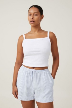 Cotton On Haven Women's Shorts Stripes Blue | GQs62v28vrj