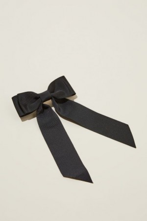 Cotton On Heidi Hair Bow Women's Hair Accessories Black | aIwCToFMHjE
