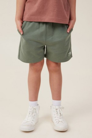 Cotton On Henry Slouch Boys' Shorts Green | I7btmrrEJBh
