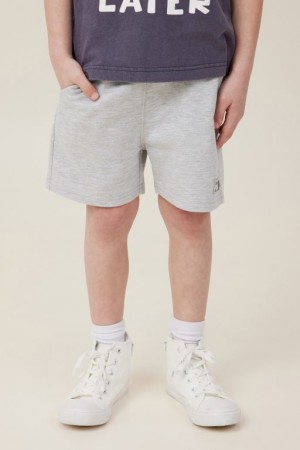 Cotton On Henry Slouch Boys' Shorts Grey | eHkmNSjSuaq