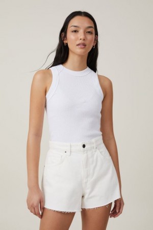 Cotton On High Mom Denim Women's Shorts Whitehaven | KxwP1qUu8fU