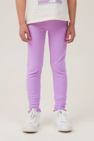 Cotton On Huggie Tights Girls' Pants Lavender | jZ4nkI9X4wx