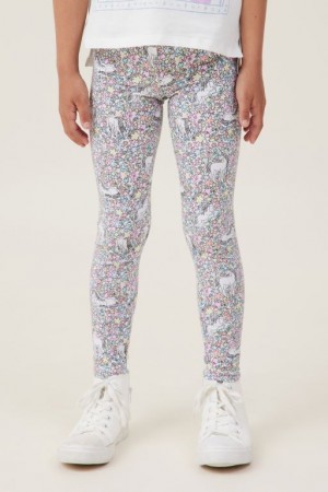 Cotton On Huggie Tights Girls' Pants White | VbUb7Wbupm5