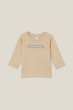 Cotton On Jamie Long Sleeve Baby T Shirts Rainy | jrQaFbcPMIm