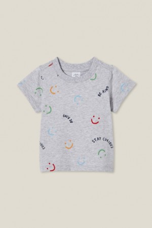 Cotton On Jamie Short Sleeve Baby T Shirts Cloud | 4WtGvMUeIne