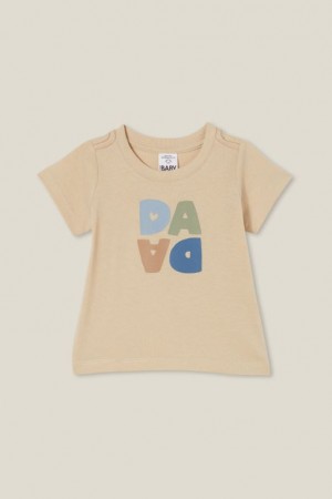 Cotton On Jamie Short Sleeve Baby T Shirts Rainy | Vg9LcXkRpxw