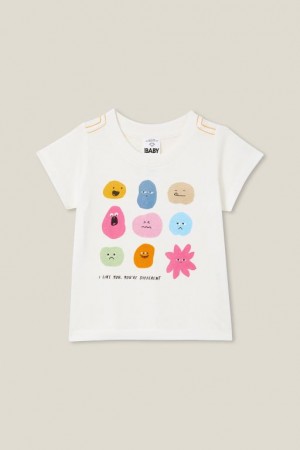 Cotton On Jamie Short Sleeve Baby T Shirts Light Yellow | QF9baxQsJAX