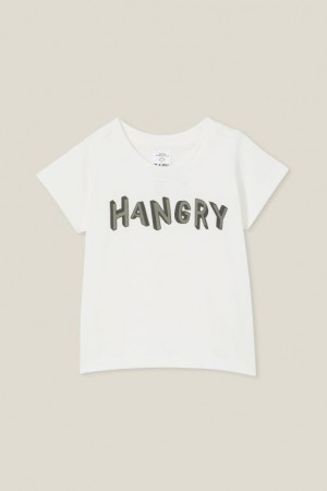 Cotton On Jamie Short Sleeve Baby T Shirts Light Yellow | ANRJVGaqZRk