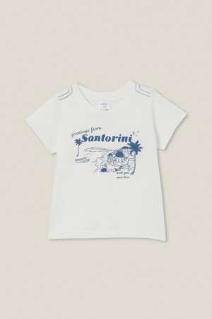 Cotton On Jamie Short Sleeve Baby T Shirts Light Yellow | 7Hqdej9QWVa