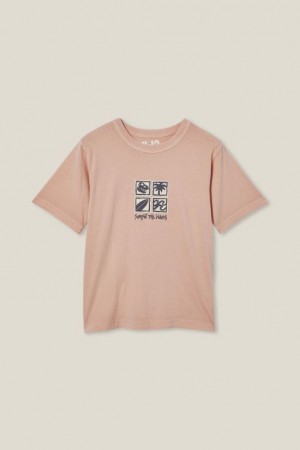 Cotton On Jono Short Sleeve Print Boys' T Shirts Zephyr | MwijsW0DUpO