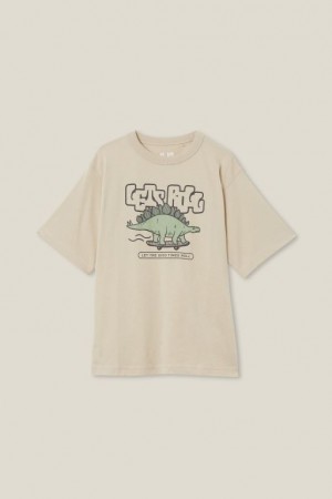 Cotton On Jono Short Sleeve Print Boys' T Shirts Rainy | Xqf9Y47xtnU