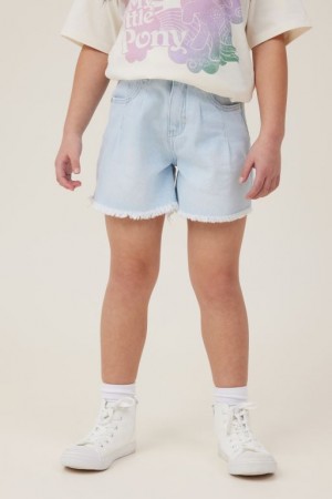 Cotton On Kyla Denim Girls' Shorts Blue Wash | MqnXswIASF1