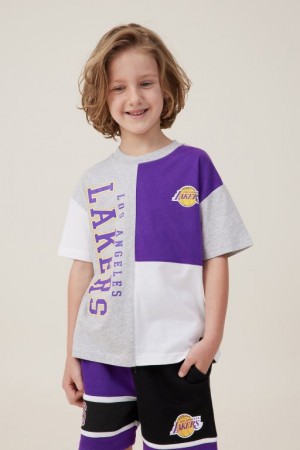 Cotton On License Drop Shoulder Short Sleeve Boys' T Shirts Grey | e7szwMsVU8L