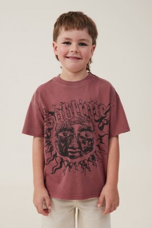 Cotton On License Drop Shoulder Short Sleeve Boys' T Shirts Lcn | rFa7HpHwtHB