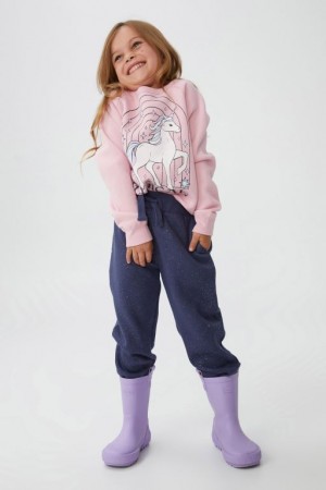 Cotton On License Evan Girls' Track Pants Indigo | H4LONW6dUu6