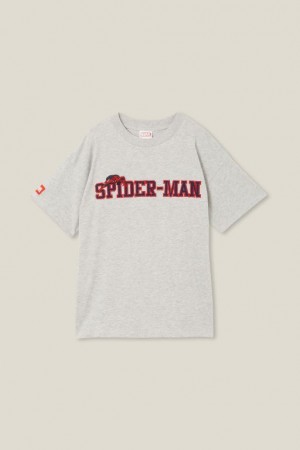 Cotton On License Quinn Short Sleeve Boys' T Shirts Grey | a4QCYhxFuRc