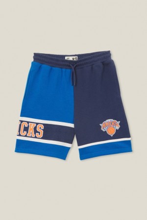 Cotton On License Slouch Fleece Boys' Shorts Blue | MGClxSMD6MF