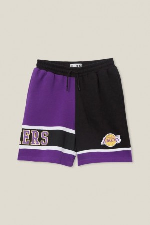 Cotton On License Slouch Fleece Boys' Shorts Purple | U9puyUnMdTl