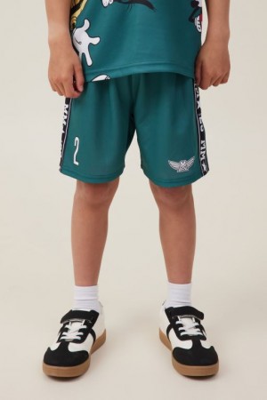 Cotton On License Soccer Boys' Shorts Green | zzeUK6TNove