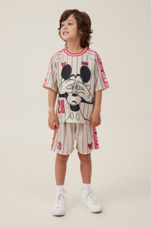 Cotton On License Soccer Boys' Shorts Stripes | dWOnMXcmc4C