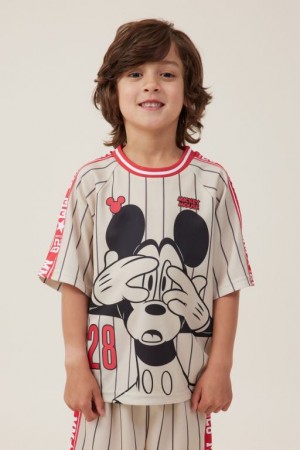 Cotton On License Soccer Jersey Boys' T Shirts Stripes | uAudS21hLvs