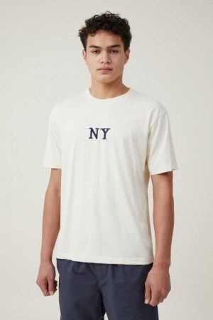 Cotton On Loose Fit Men's Graphic T-Shirts Creampuff | fyf49pQ4X1j
