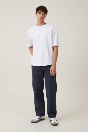 Cotton On Loose Fit Men's Jeans Navy | Sp0lMTopgyr