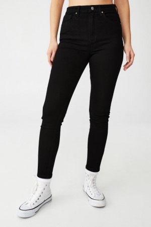Cotton On Luxe Skinny Women's Jeans Black | CGEurcF5hDq