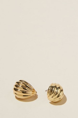 Cotton On Mid Charm Earring Women's Jewellery Gold | 8gk3TY5B25i