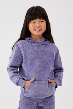 Cotton On Milo Girls' Hoodie Purple Wash | Vk9MuFI9VPC