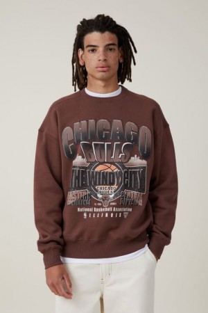 Cotton On Nba Oversized Sweater Men's Jumpers Lcn | 4vDMgARnOI2