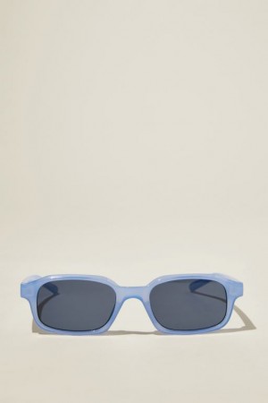 Cotton On Ollie Square Women's Sunglasses Blue | X0ra7pv1qDl