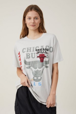 Cotton On Oversized Fit Nba License Women's Graphic T-Shirts Lcn | AAq4sDN4nRF